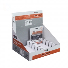 Caja de exhibición de papel de cartón reciclado impreso en color personalizado